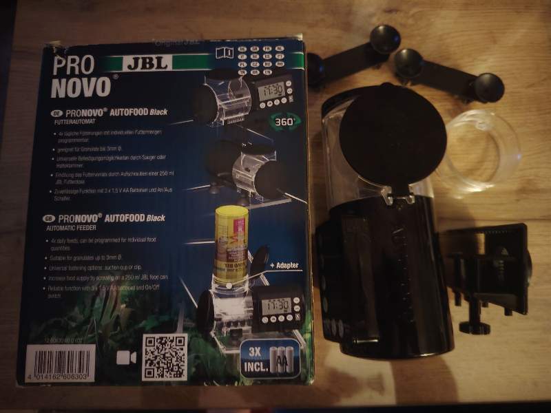 Distributeur JBL ProNovo AutoFood Black