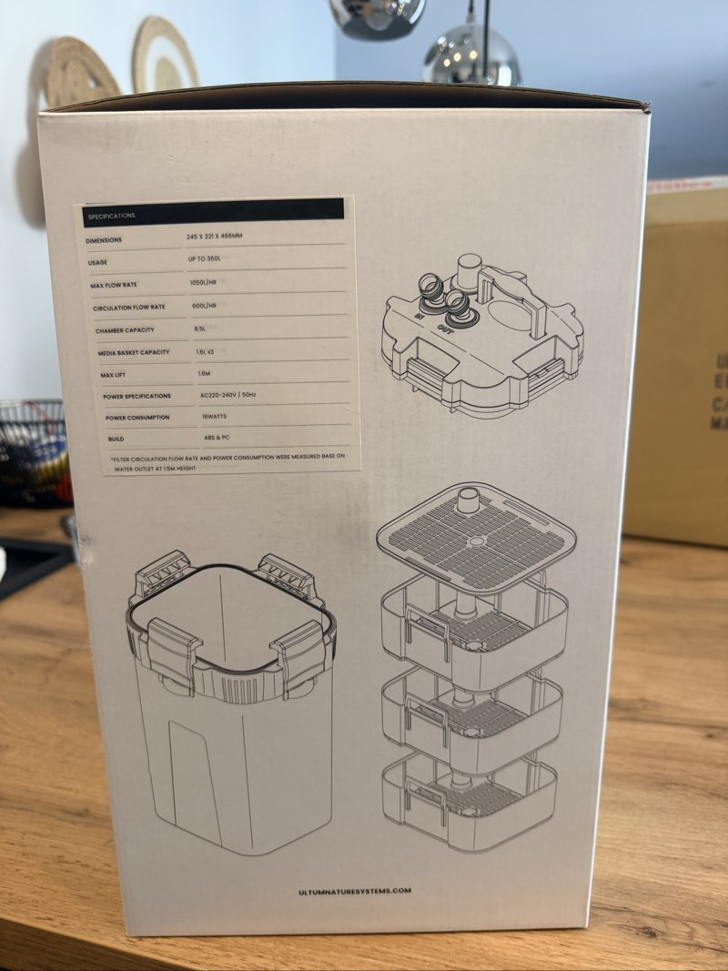 Filtre externe UNS delta 120